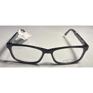 Oscar de la Renta Eyeglass Frames Mens 55-16-145 Black Rectangle